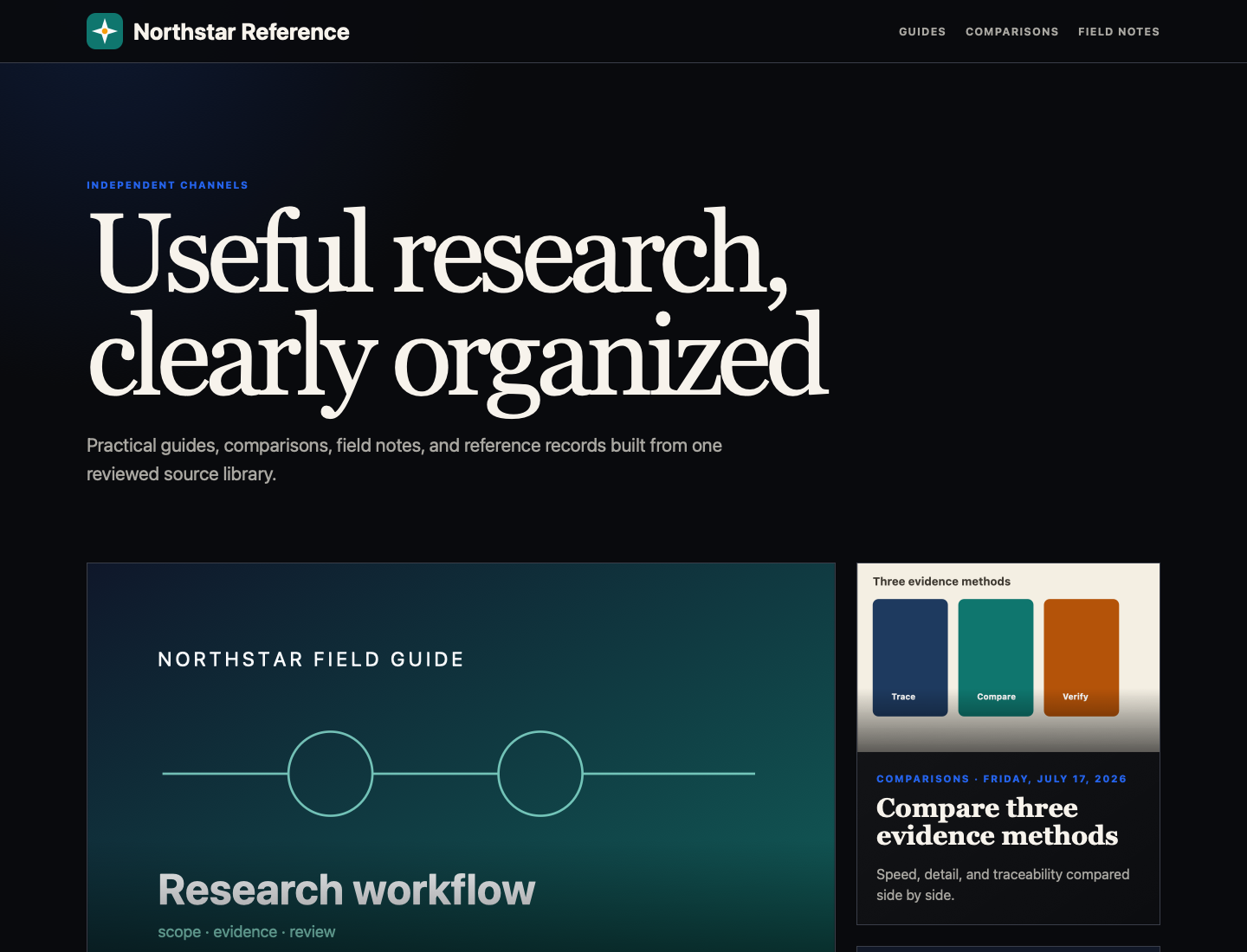 Neutral publishing fixture rendered in the Signal layout